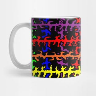 Rainbow Thatch Mug